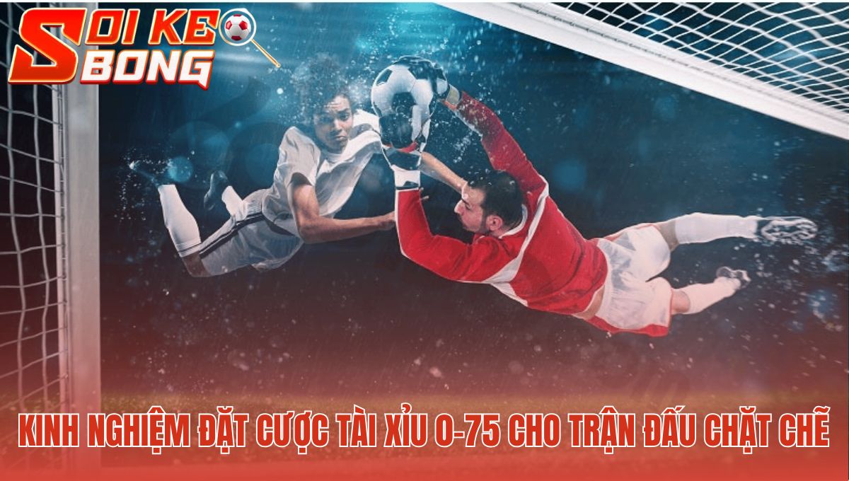 Kèo Tài Xỉu 3/4 Là Gì - Hướng Dẫn Đọc Cược 0.75 Chi Tiết 3 Kinh nghiệm cược 0.75 ưu tiên trận đấu có hàng thủ vững chắc