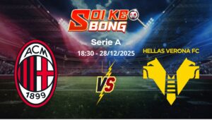 Soi kèo AC Milan vs Verona