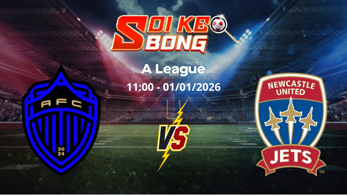Soi kèo Auckland vs Newcastle Jets