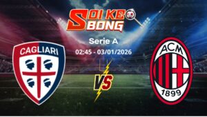 Soi kèo Cagliari vs AC Milan