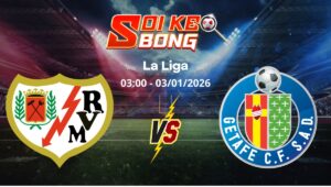 Soi kèo Rayo Vallecano vs Getafe