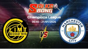 Soi kèo Bodo Glimt vs Man City
