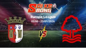 Soi kèo Braga vs Nottingham