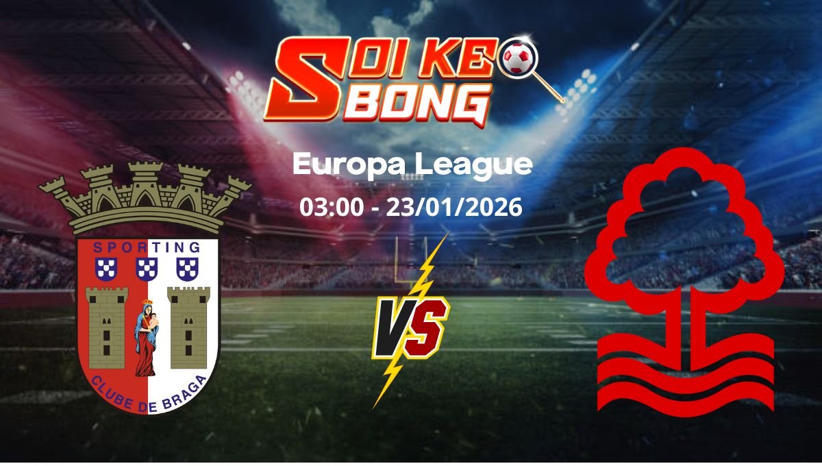 Soi kèo Braga vs Nottingham