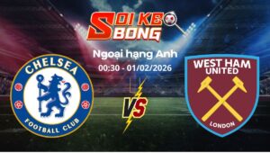 Soi kèo Chelsea vs West Ham