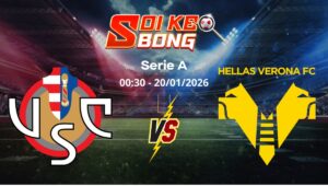 Soi kèo Cremonese vs Verona