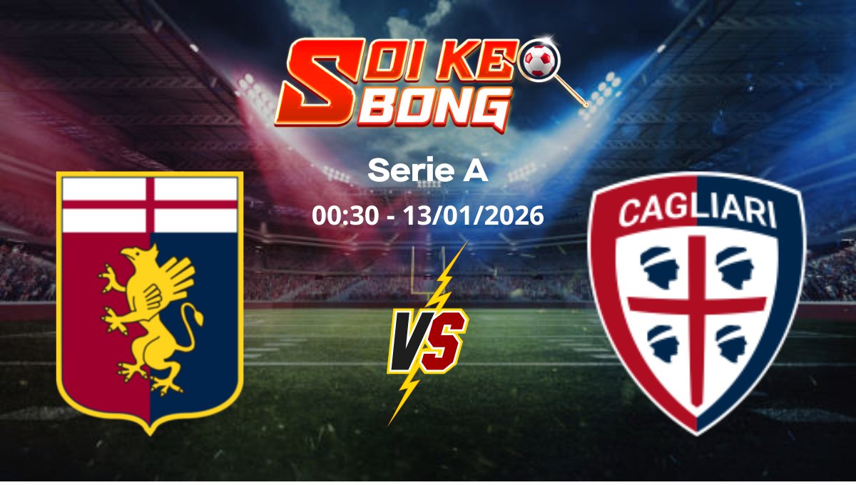 Soi kèo Genoa vs Cagliari