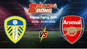 Soi kèo Leeds vs Arsenal