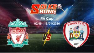 Soi kèo Liverpool vs Barnsley