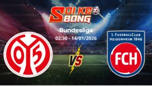 Soi kèo Mainz 05 vs Heidenheim