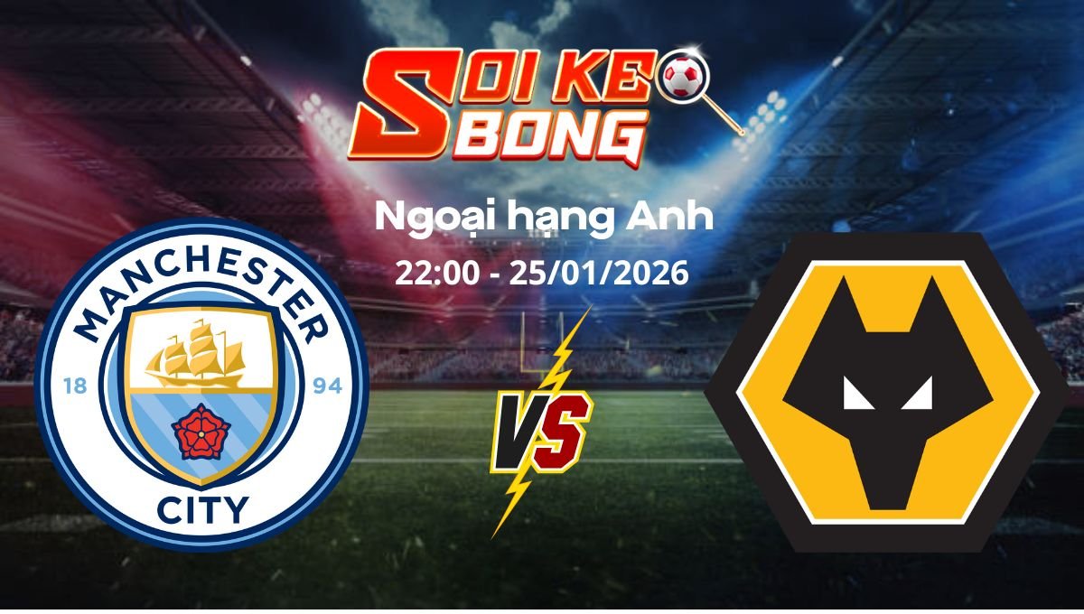 Soi kèo Man City vs Wolves