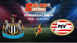 Soi kèo Newcastle vs PSV