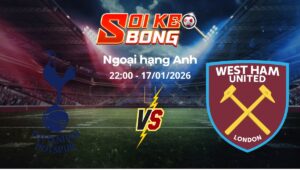 Soi kèo Tottenham vs West Ham