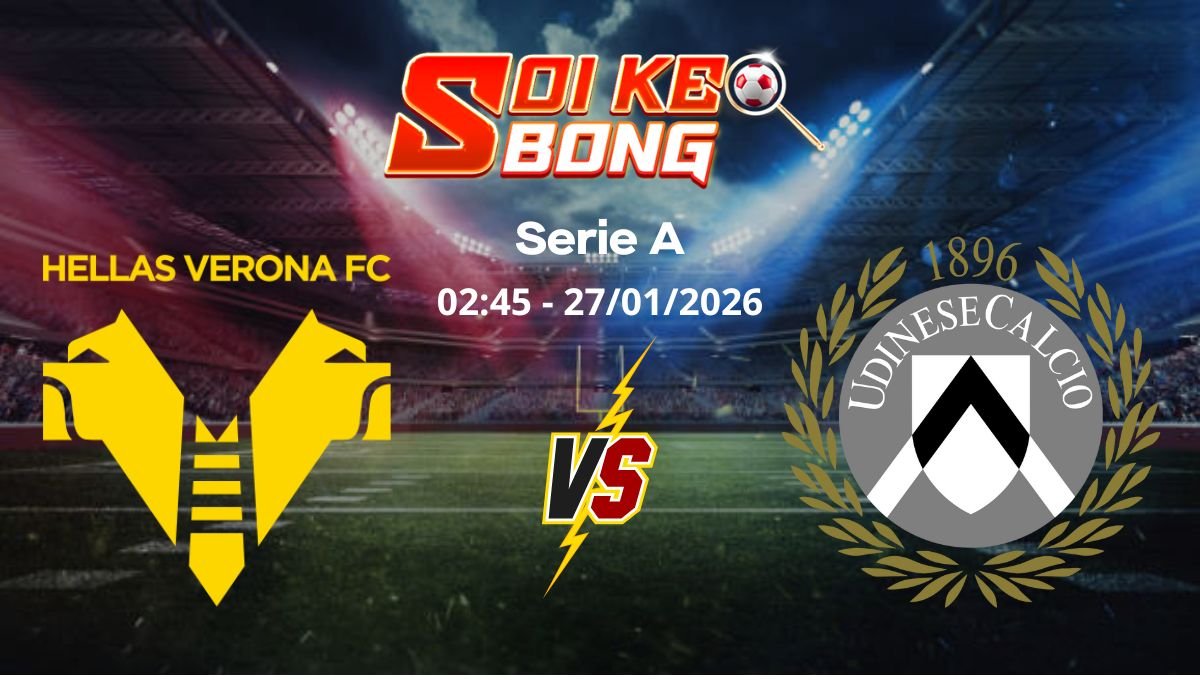 Soi kèo Verona vs Udinese