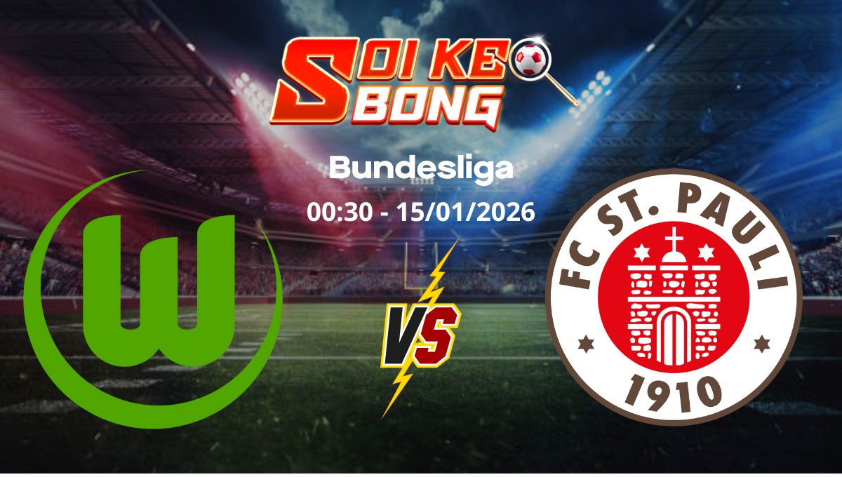 Soi kèo Wolfsburg vs St Pauli