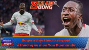 Bayern chịu thua Liverpool ở thương vụ mua Yan Diomande
