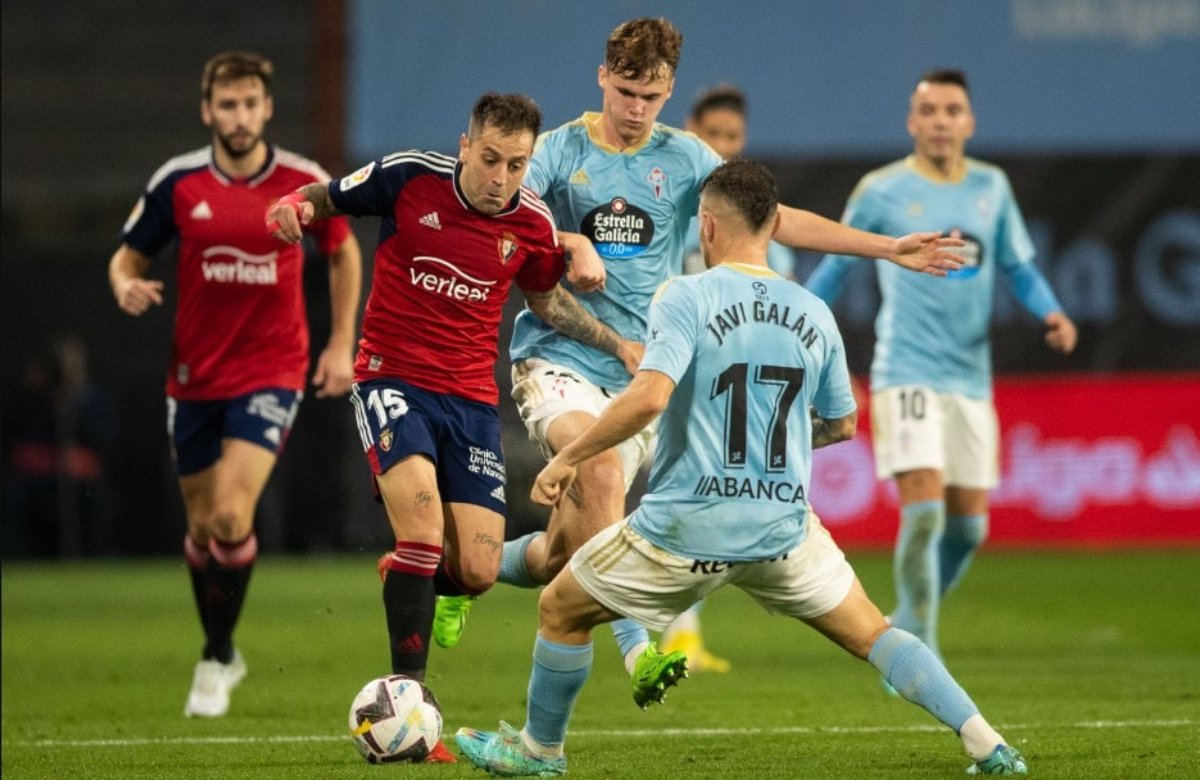 Celta Vigo quyết chiến với Osasuna