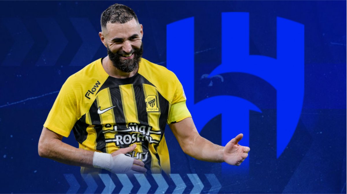 Karim Benzema chính thức có bến đỗ mới 2 CR7 cay cú khi Karim Benzema chuyển đến Al Hilal
