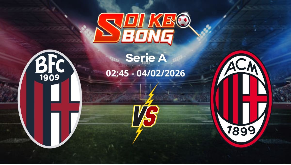 Soi kèo Bologna vs AC Milan