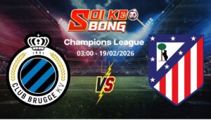 Soi kèo Club Brugge vs Atl Madrid