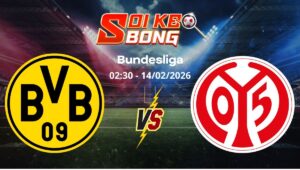 Soi kèo Dortmund vs Mainz 05 ngày 14/02 | Bundesliga