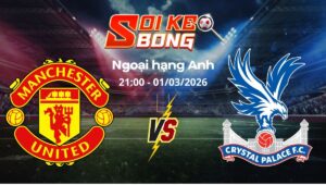 Soi kèo Man Utd vs Crystal Palace