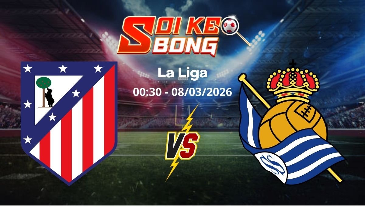 Soi kèo Atl Madrid vs Sociedad