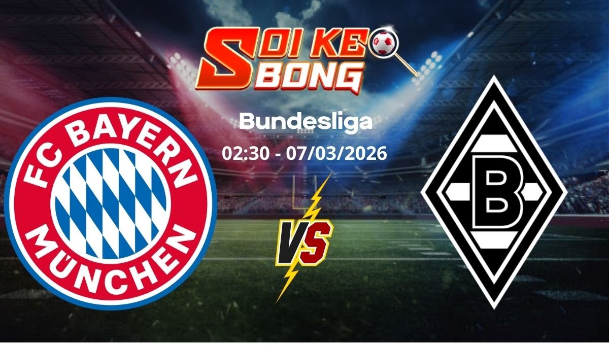 Soi kèo Bayern Munich vs Monchengladbach