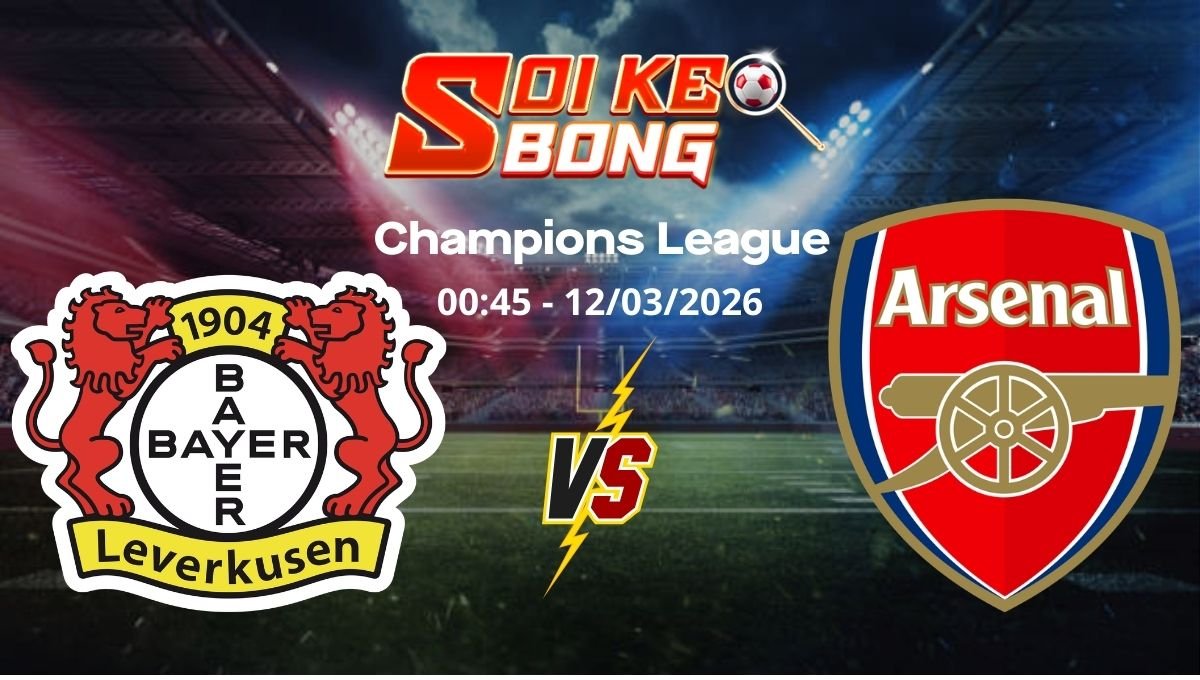 Soi kèo Leverkusen vs Arsenal